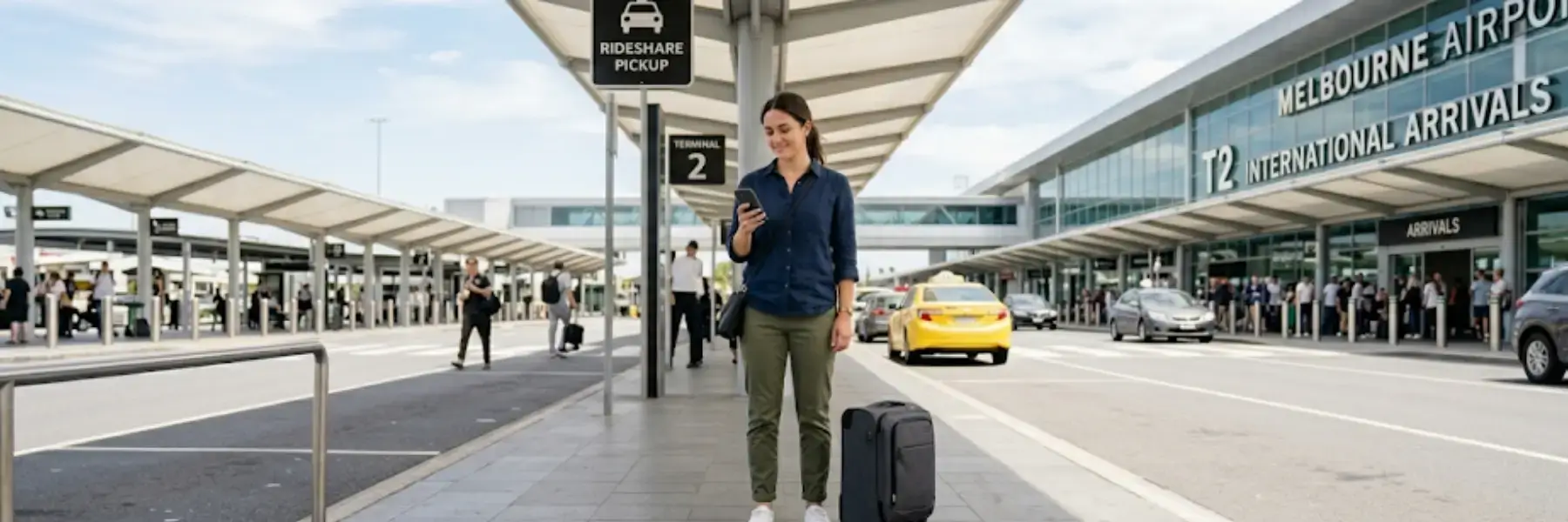 Melbourne Airport arrivals